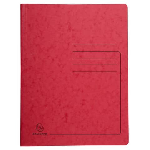 Spiralhefter - A4, 300 Blatt, Colorspan-Karton, 355 g/qm, rot