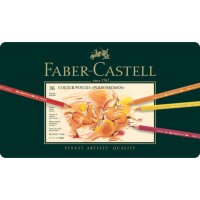 FABER-CASTELL Polychromos Buntstifte farbsortiert, 36 St.