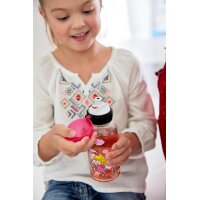 emsa Kinder Trinkflasche & Lunchbox Prinzessin transpare