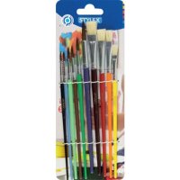 TOPPOINT Pinsel-Set Größe 1, 2, 3,
