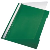 4191 Schnellhefter - A4, langes Beschriftungsfeld, PVC, grün