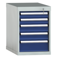 Schubladenschrank 600x419x750mm 5 Schubl. Einfachauszug...