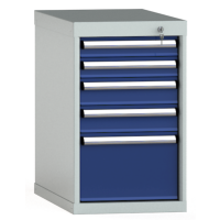 Schubladenschrank 700x419x750mm 5 Schubl. Vollauszug 75 kg