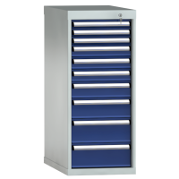 Schubladenschrank 1000x419x750mm 10 Schubl. Vollauszug...