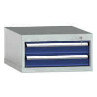 Schubladenschrank 300x572x605mm 2 Schubl. Einfachauszug...
