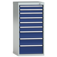Schubladenschrank 1150x572x605mm 9 Schubl. Vollauszug 75 kg