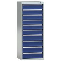 Schubladenschrank 1450x572x605mm 10 Schubl. Einfachauszug...