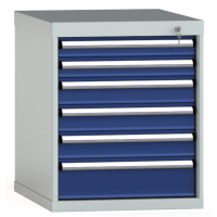 Schubladenschrank 700x572x750mm 6 Schubl. Einfachauszug...