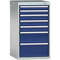 Schubladenschrank 1000x572x750mm 7 Schubl. Einfachauszug...