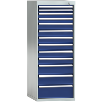 Schubladenschrank 1450x572x750mm 13 Schubl. Vollauszug 200 kg/75kg
