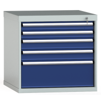 Schubladenschrank 700x725x750mm 5 Schubl. Vollauszug 75 kg