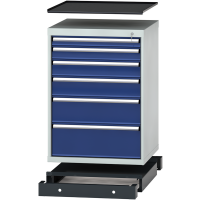 Schubladenschränke: Schubladenschrank  H: 1000 mm  B: 725 mm  T: 750 mm Einbaumaß:   900 mm  Einteilung: 36x36 Einheiten