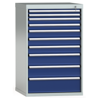 Schubladenschrank 1150x725x750mm 10 Schubl. Einfachauszug...