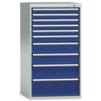 Schubladenschrank 1325x725x750mm 10 Schubl. Einfachauszug...