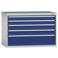 Schubladenschrank 800x1201x750mm 5 Schubl. Einfachauszug...