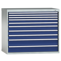 Schubladenschrank 1000x1201x750mm 10 Schubl. Vollauszug...