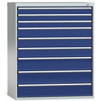 Schubladenschrank 1450x1201x750mm 9 Schubl. Einfachauszug...