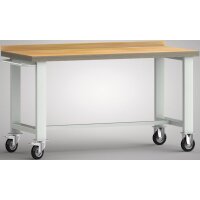 fahrb. Profi-Werkbank 1500x700x845, BM-Pla.45mm, 1...