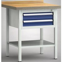 Ergo-Standard-Werkbank 750x700x900, BM-Pla.40mm, 1Gh.(2...