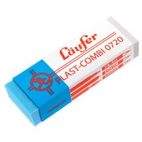 Radierer Plast-COMBI 65x21x12mm