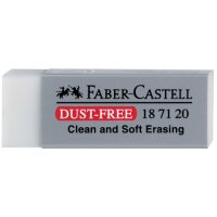FABER-CASTELL Radiergummi PVC-FREE wei&szlig;, 1 St.
