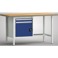 Werkbänke aus Metall: Standard-Werkbank - 1500 x 700...