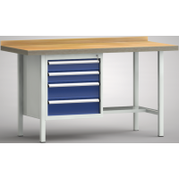 Werkbänke aus Metall: Standard-Werkbank - 1500 x 700...