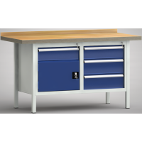 Werkbänke aus Metall: Standard-Werkbank - 1500 x 700...