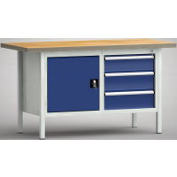 Werkbänke aus Metall: Standard-Werkbank - 1500 x 700...