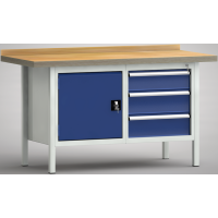 Werkbänke aus Metall: Standard-Werkbank - 1500 x 700...