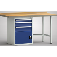 Ergo-Profi-Werkbank 1500x700x905, BM-Pla.45mm,...