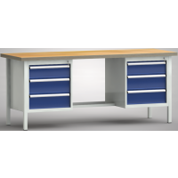 Werkbänke aus Metall: Standard-Werkbank - 2000 x 700...
