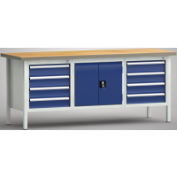Werkbänke aus Metall: Standard-Werkbank - 2000 x 700...