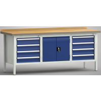 Werkbänke aus Metall: Standard-Werkbank - 2000 x 700...