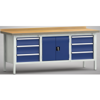 Werkbänke aus Metall: Standard-Werkbank - 2000 x 700...