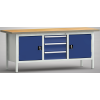 Werkbänke aus Metall: Standard-Werkbank - 2000 x 700...