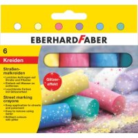 EBERHARD FABER Stra&szlig;enmalkreide Glitzer...