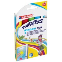 edding FUNTASTICS WINDOW FUN Kreidemarker far