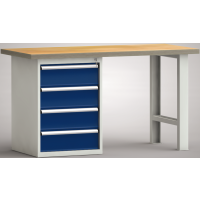 Werkbänke aus Metall: Standard-Werkbank - 1500 x 700...