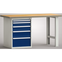 Werkbänke aus Metall: Standard-Werkbank - 1500 x 700...