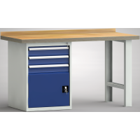 Standard-Werkbank 1500x700x840, BM-Pla.40mm, 1Gh.(1...