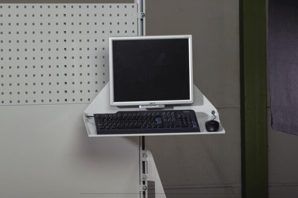 Universal- / Laptop-Ablage 400 x 300 mm. Für Systeme mit C-Profil