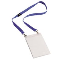 DURABLE EVENT Namensschilder mit Textilband 10,5 x 14,8...