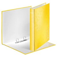LEITZ WOW Ringbuch 2-Ringe gelb 4,0 cm D gallery