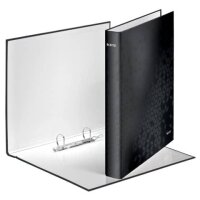 LEITZ WOW Ringbuch 2-Ringe schwarz 4,0 c gallery
