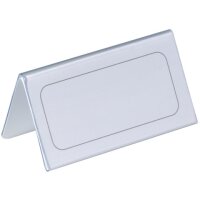 DURABLE Tischnamensschilder 8051-19 transparent 10,0 x...