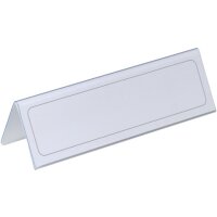 DURABLE Tischnamensschilder 8052-19 transparent 21,0 x...