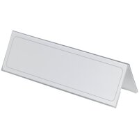 DURABLE Tischnamensschilder 8053-19 transparent 29,7 x...