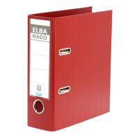 ELBA A5 Hochformat  Ordner rot Kunststof gallery