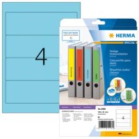 HERMA Ordneretiketten 5098 blau, 20 Blatt
